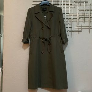 NWT Express cinch-waist trench coat